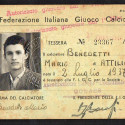 A C. Gonars Tessera di riconoscimento gennaio 1953